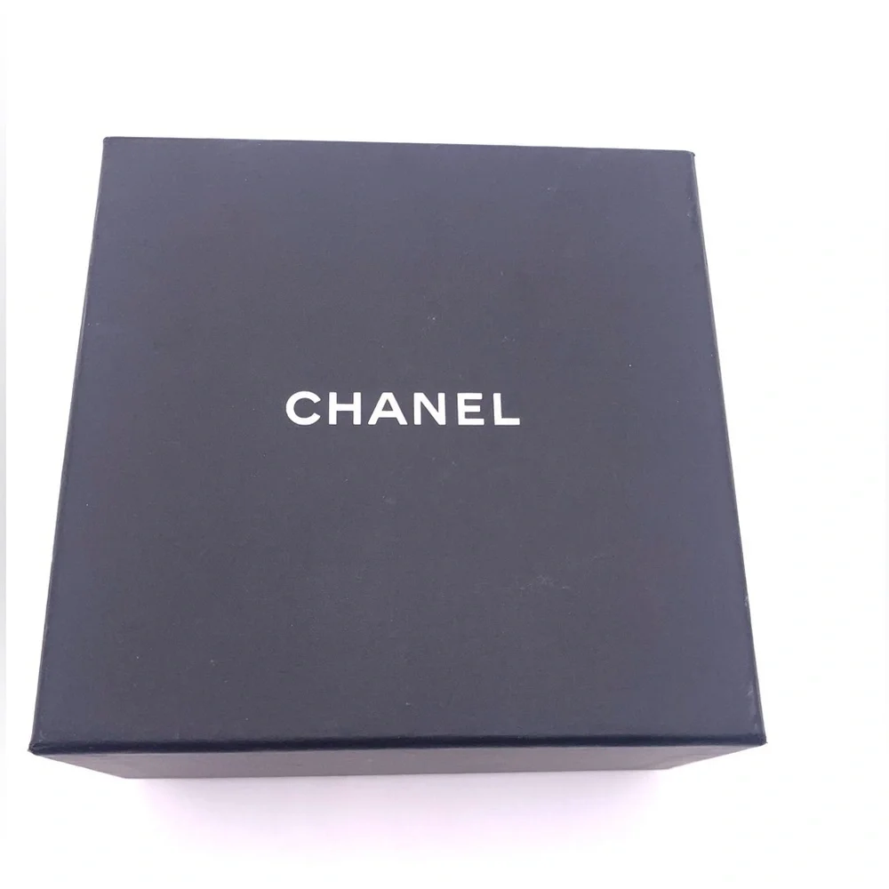 Chanel Crystal Cuff Bracelet CC - Authentic